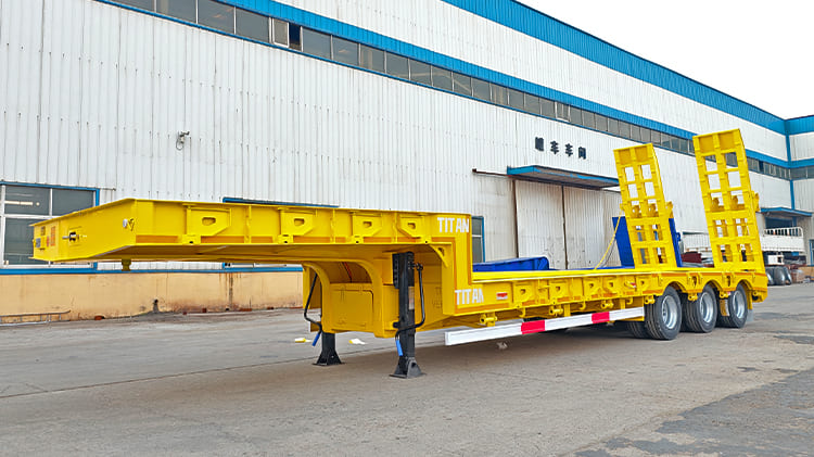 3 Axle Low Bed Trailer for Sale Manufacturers in Saudi Arabia