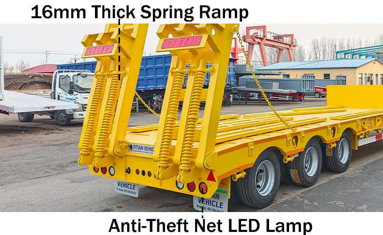 3 Axle Low Bed Trailer for Sale Manufacturers in Saudi Arabia