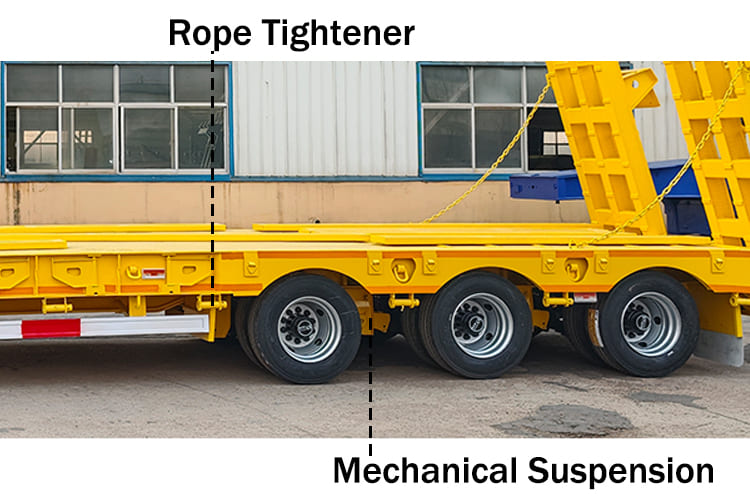 3 Axle Low Bed Trailer for Sale Manufacturers in Saudi Arabia