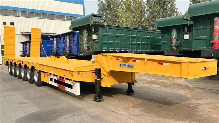 6 Axle Low Loader Drop Deck Semi Trailer for Sale In Senegal