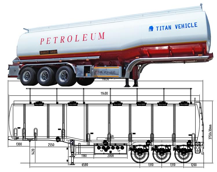 Petroleum Tanker Trailers For Sale | Petrol Tanker Trailer Price For Sale In Ghana