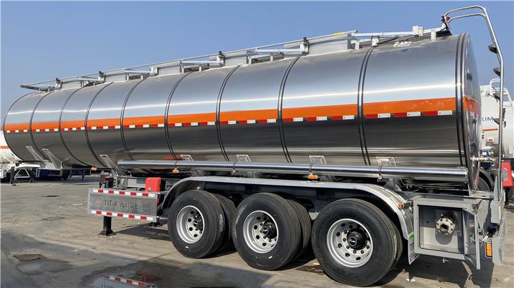 Stainless Steel Tanker Trailer for Sale In Zambia