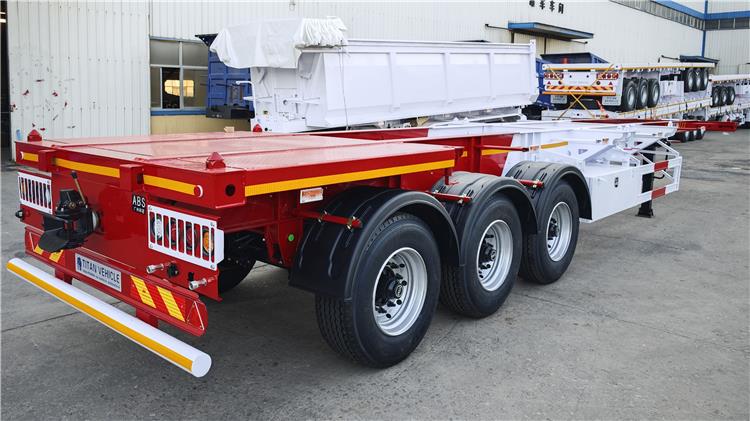 40ft Skeleton Container Semi Trailer For Sale In Jamaica