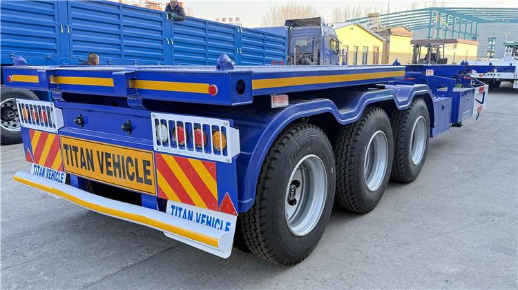 Tri Axle 12m Skeletal Trailer for Sale In Guam