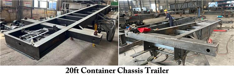 20 ft Container Chassis Trailer for Sale Near Me In Zambia