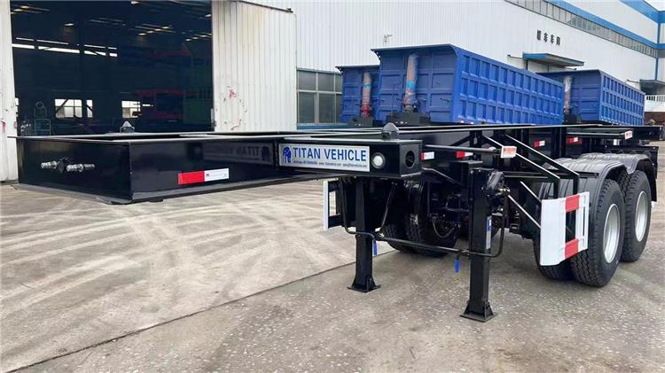 20 ft Container Chassis Trailer for Sale Near Me In Zambia