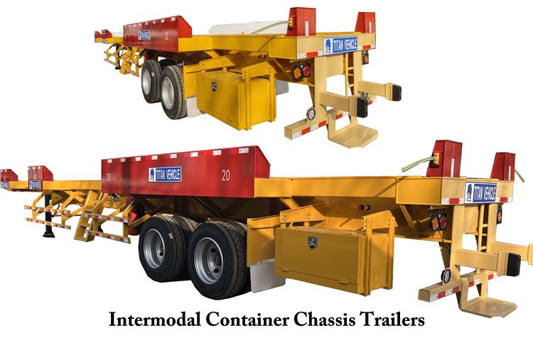 Intermodal Container Chassis Trailers for Sale In Saudi Arabia | Terminal Bomb Cart Trailer