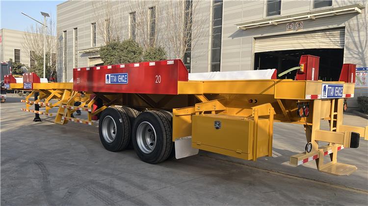 Intermodal Container Chassis Trailers for Sale In Saudi Arabia | Terminal Bomb Cart Trailer