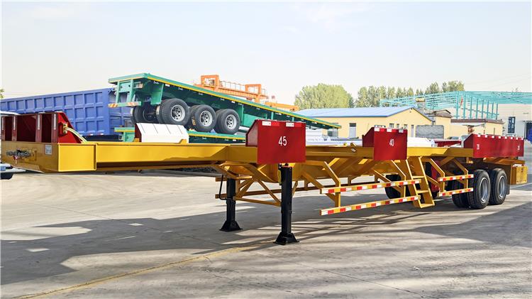 Intermodal Container Chassis Trailers for Sale In Saudi Arabia | Terminal Bomb Cart Trailer