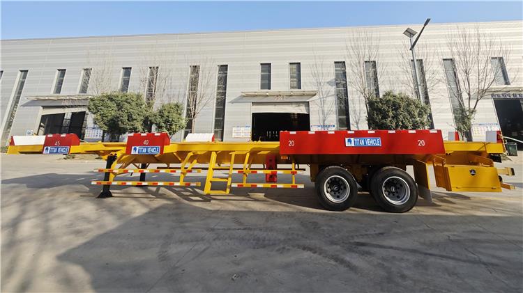 Intermodal Container Chassis Trailers for Sale In Saudi Arabia | Terminal Bomb Cart Trailer