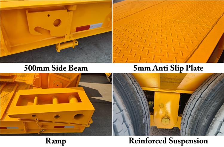 Removable Gooseneck Trailer Lowboy for Sale In Guyana | RNG Trailers for Sale