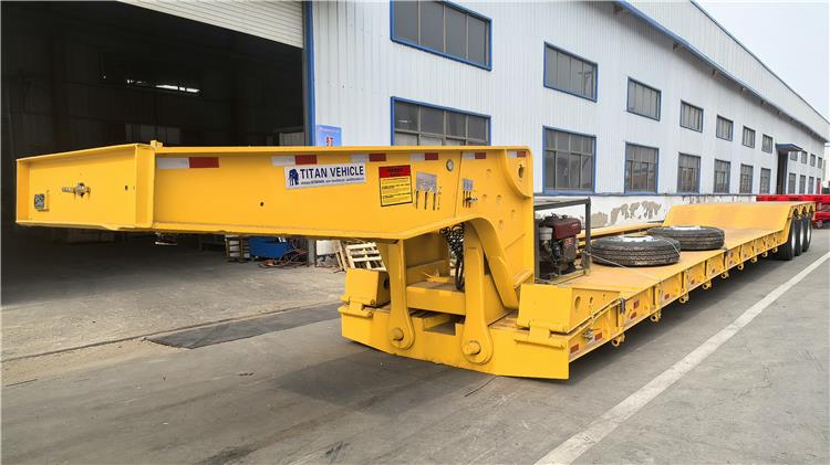 3 Axle 80 Ton Detachable Gooseneck Trailer For Sale In Jamaica