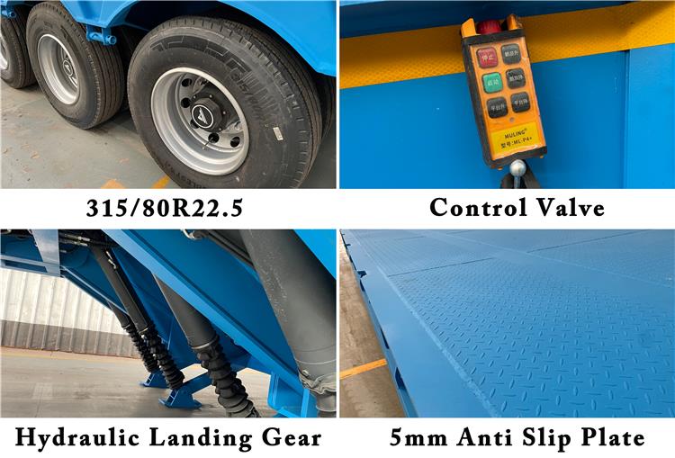 5 Axle Folding Gooseneck Lowboy Trailers For Sale In Nigeria