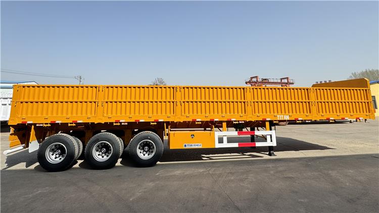 Tri Axle Dropside Trailer for Sale In Sudan