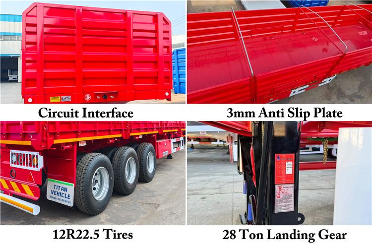 60 Ton Cargo Semi Trailer for Sale In Zimbabwe