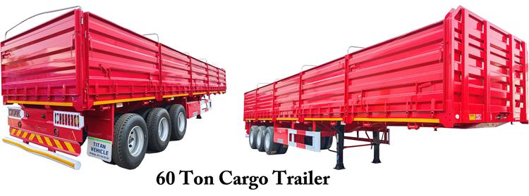 60 Ton Cargo Semi Trailer for Sale In Zimbabwe