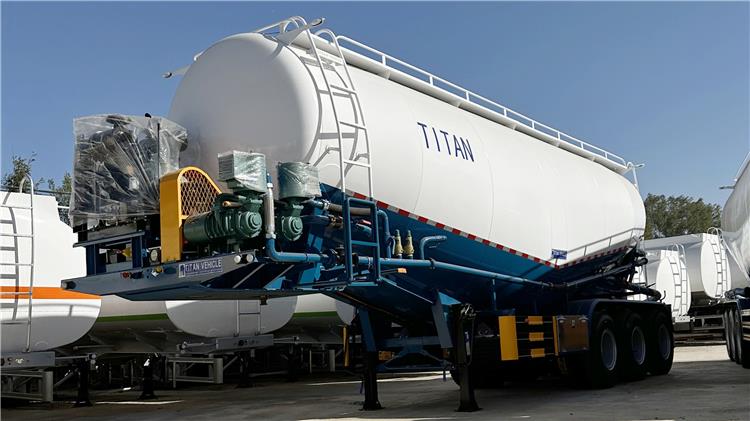 Tri Axle 60 Ton Cement Bulker Truck Trailer Price for Sale In Dominican