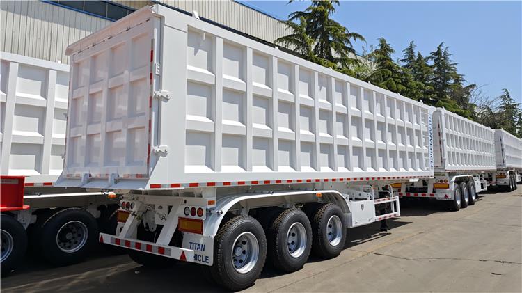 Rear Dumper Semi Truck Trailer for Sale Price In Mali
