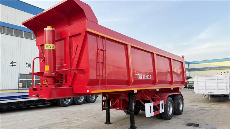 35CBM Tipper Tipping Trailer for Sale Near Me In Sierra Leone