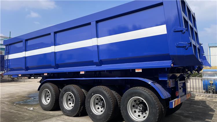 Heavy Hydraulic New Dump Trailers Price For Sale In Congo