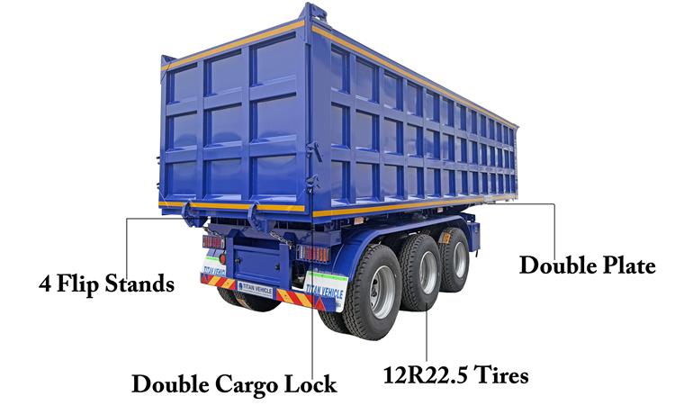 80 Ton Semi Tipper Trailer for Sale In Jamaica