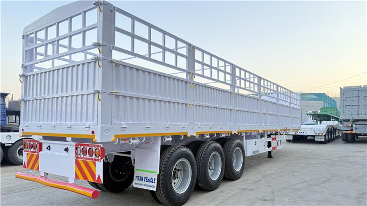 60 Ton Fence Cargo Semi Trailer for Sale In Senegal