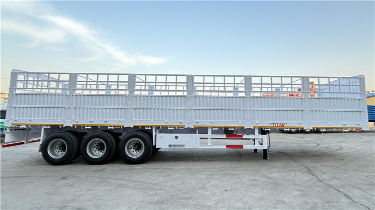 60 Ton Fence Cargo Semi Trailer for Sale In Senegal