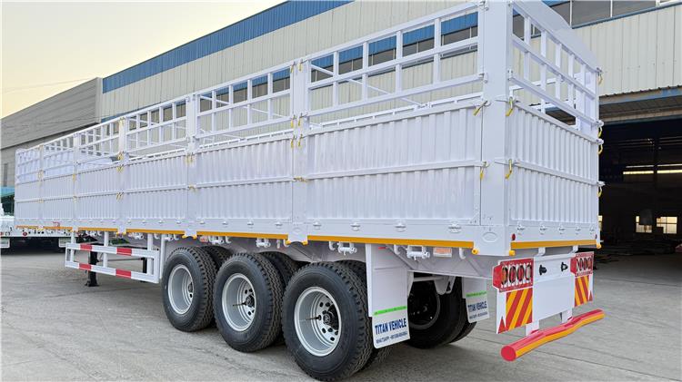 60 Ton Fence Cargo Semi Trailer for Sale In Senegal