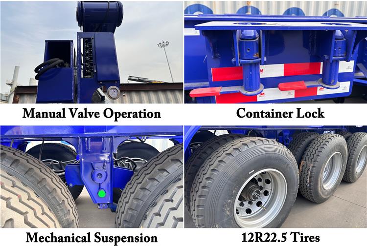 40ft Container Side Loader Trailer for Sale In Guyana