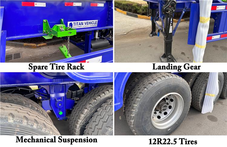 Container Side Lifter Trailer for Sale In Papua New Guinea