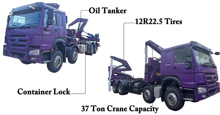 20ft Container Side Loader Truck for Sale In Fiji