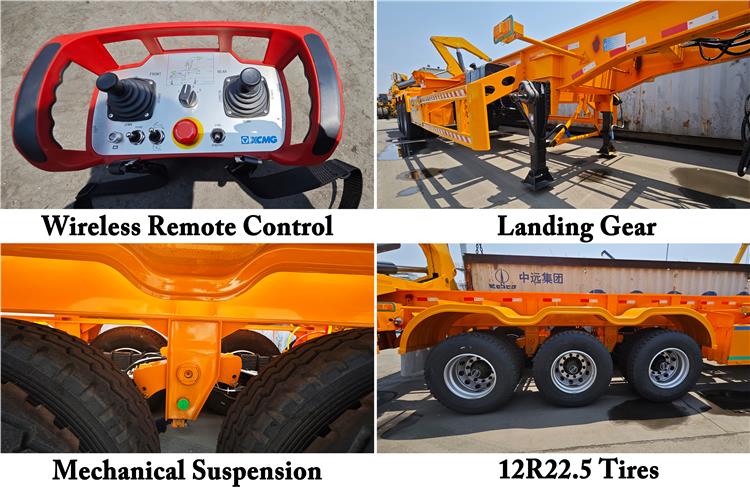 Sidelifter Container Transport Trailer for Sale In Vanuatu