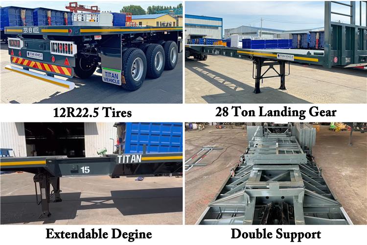 Extendable Flatbed Trailer for Sale In Guyana