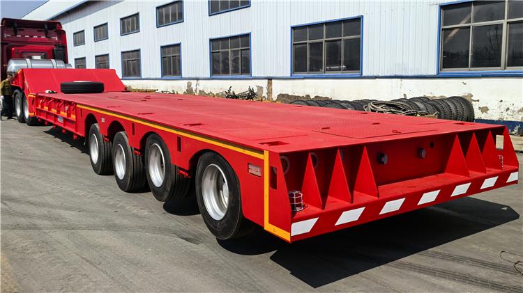 4 Axle Folding Gooseneck Trailer for Sale In Nigeria