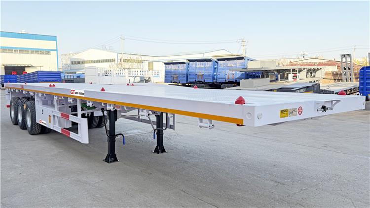 GTS 40 foot Flatbed Trailers for Sale In Ghana - Gt Semi Trailer