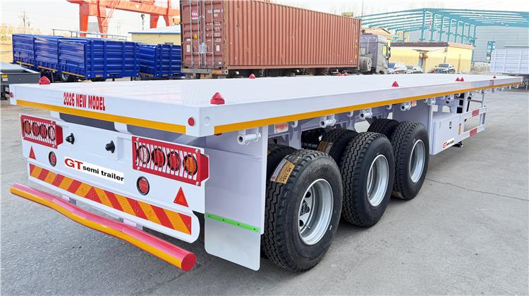 GTS 40 foot Flatbed Trailers for Sale In Ghana - Gt Semi Trailer