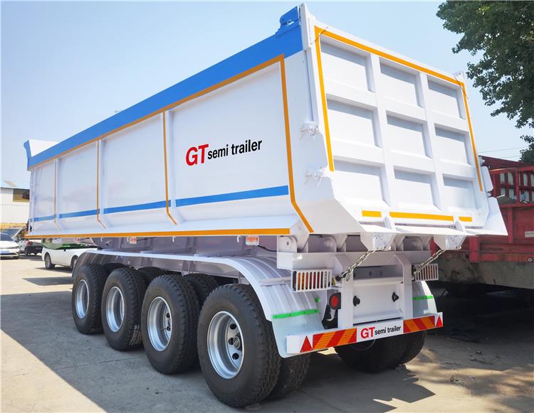GTS 80 Ton Dump Trailer Sales In Ghana - GTS Trailers Africa Ltd