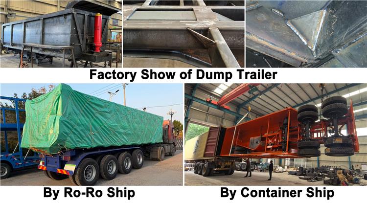 GTS 80 Ton Dump Trailer Sales In Ghana - GTS Trailers Africa Ltd