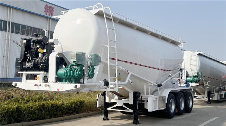 3 Axle 35CBM Cement Tanker Trailer Price for Sale In Guyana