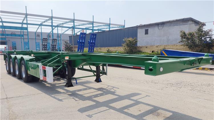4 Axle Container Chassis Trailer for Sale In Barbados