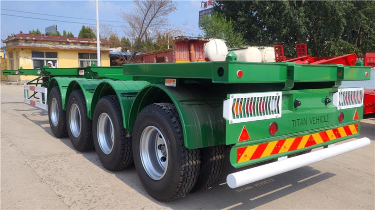 4 Axle Container Chassis Trailer for Sale In Barbados