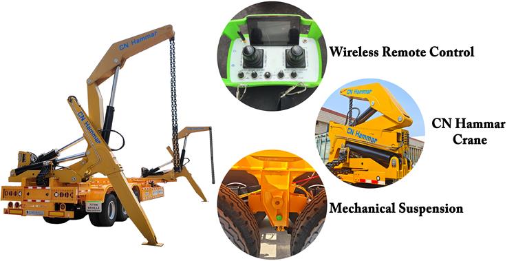 Hammar Side Loader Trailer Price for Sale In Guyana