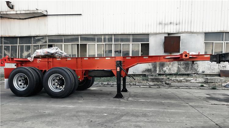 2 Axle Skeleton Semi Trailer for Sale In Venezuela - Skeletal Container Trailer