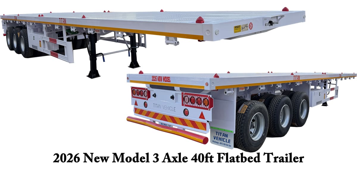 Inventory Near You: 20ft & 40ft Flatbed Trailers Available for Immediate Pickup