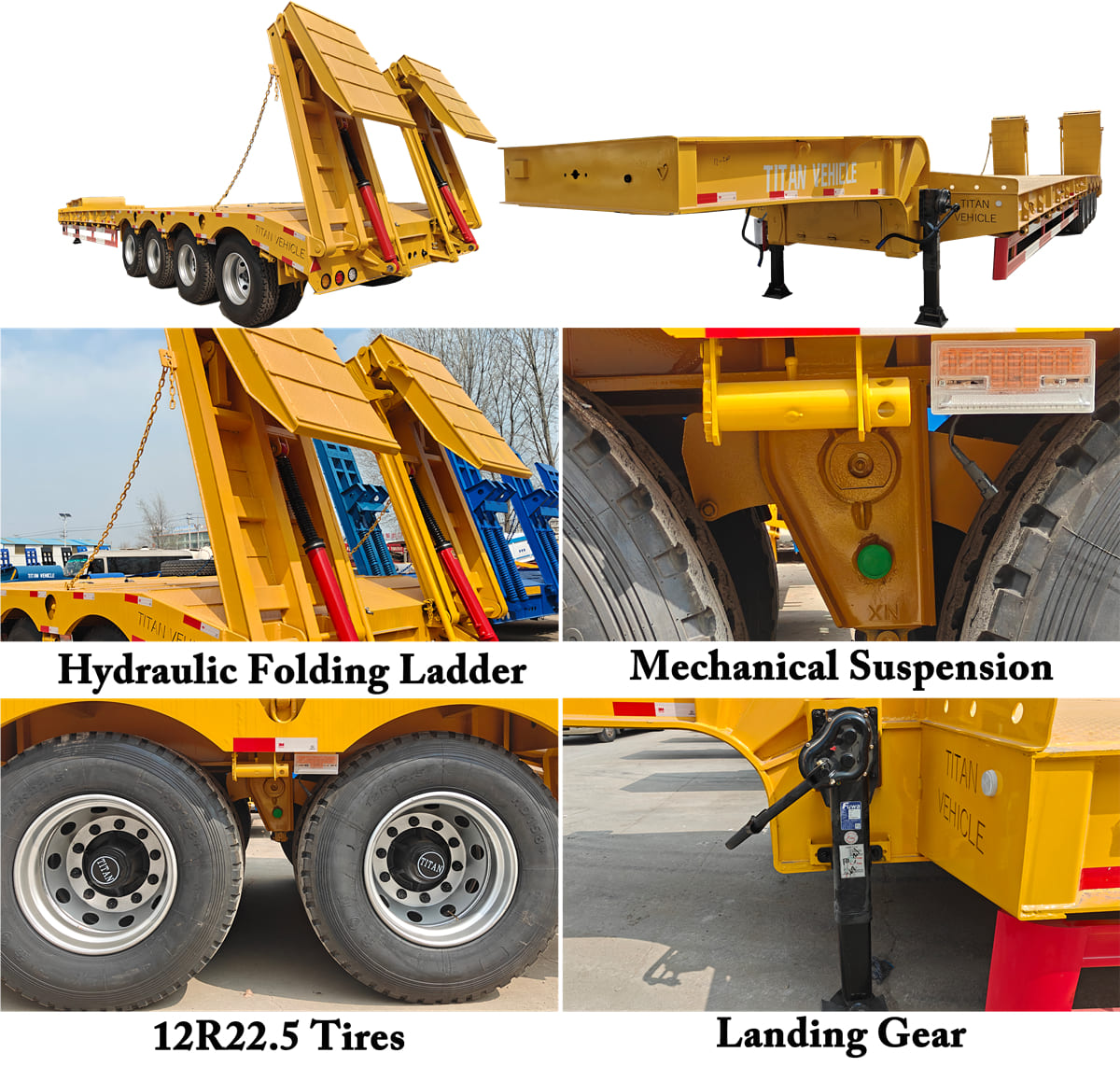 Heavy Duty Low Loader Trailers for Sale in Lagos and Abuja