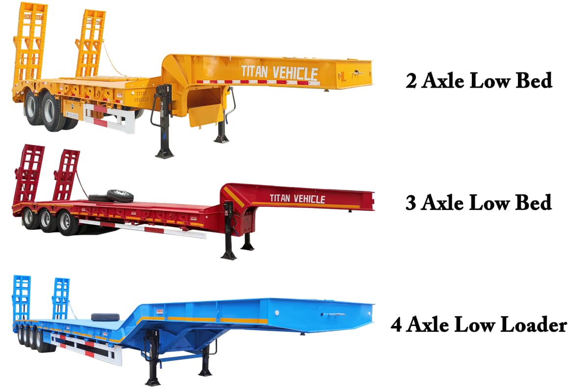 Top-Rated Low Bed Semi Trailers for Construction and Mining in Nigeria