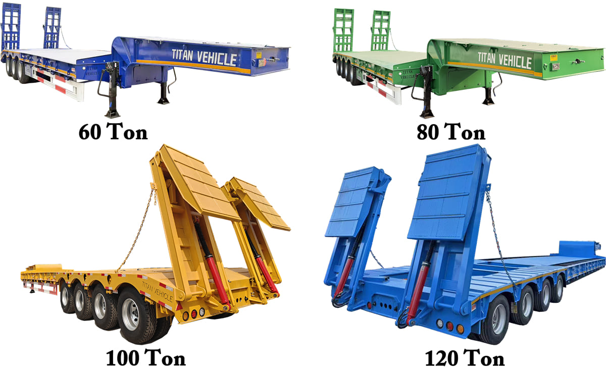 Why Nigerian Logistics Companies Choose TITAN 60-100 Ton Low Loader Trailers