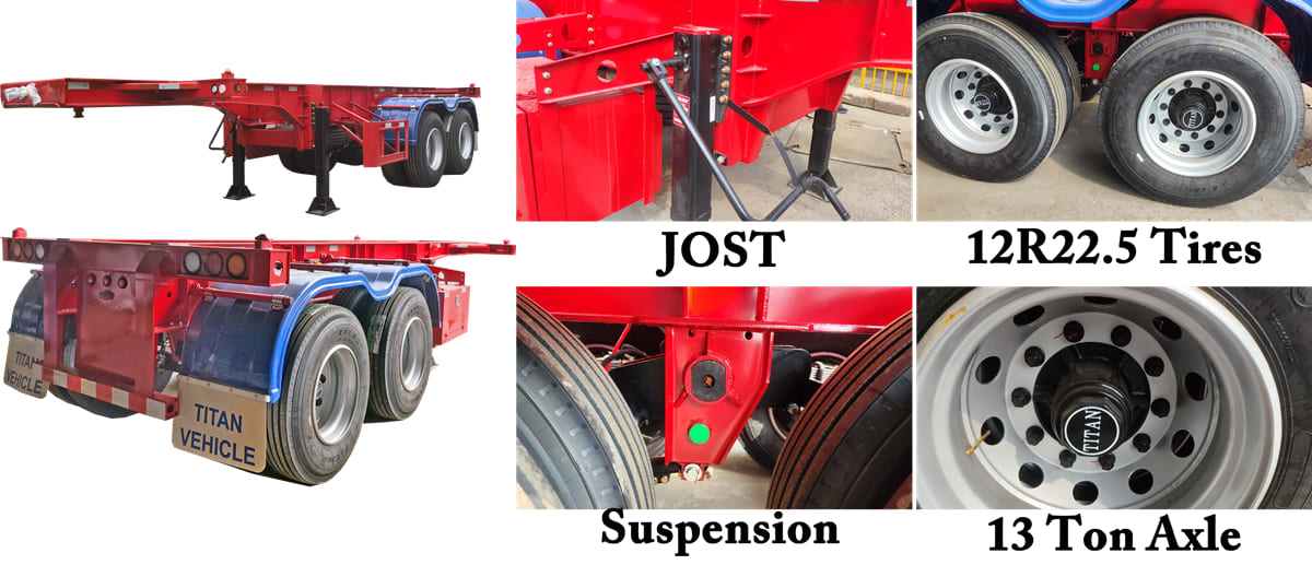 Top Features To Look For In A 40ft Container Chassis For Sale In Jamaica