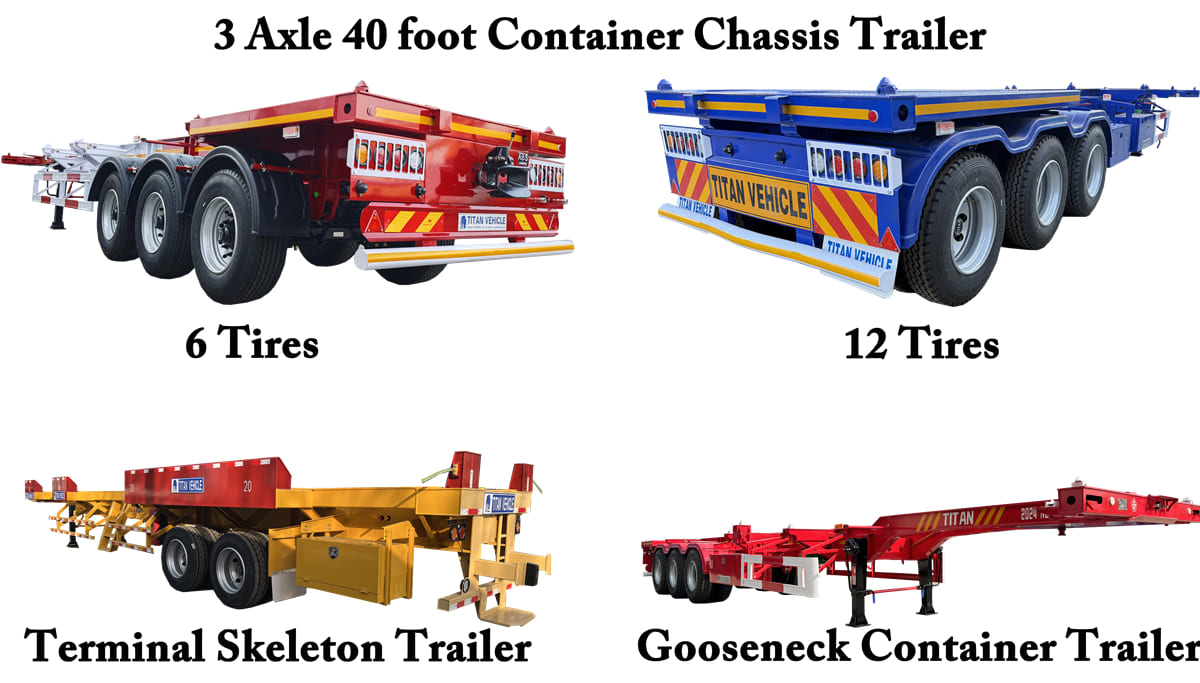 Comparing Different Types Of 40ft Skeleton Trailers For Jamaican Logistics
