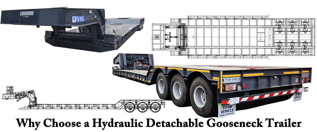 Why Choose a Hydraulic Detachable Gooseneck Lowboy Trailer in Guyana